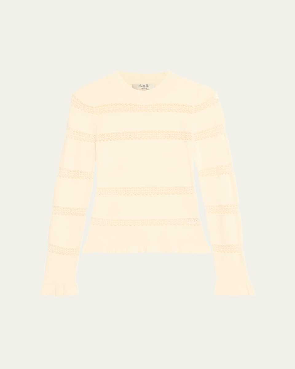 Devon Long-Sleeve Knit Top